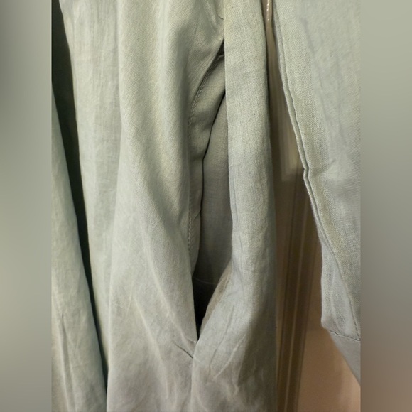 Rebecca Taylor long Sleeve Cotton belted Shirt Dress Size Large - Picture 8 of 15